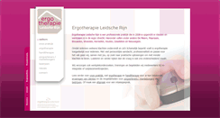 Desktop Screenshot of ergotherapieleidscherijn.nl